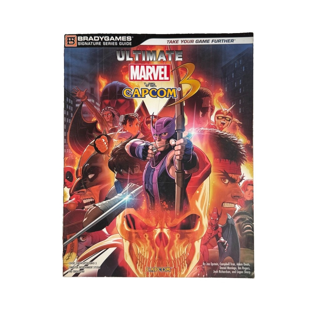 Ultimate Marvel vs. Capcom 3 Signature Series Guide (Brady Games Signatur - GOOD